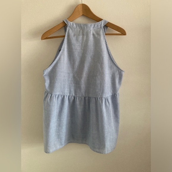 Savanna Jane Top Medium Sleeveless Floral Bird Embroidered V Neck Boho - Picture 7 of 9